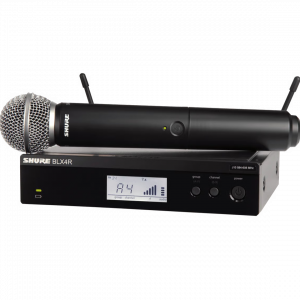Shure SM58 Mikrofon mit BLX42R Empfänger