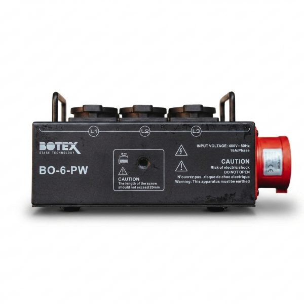 Botex Powerbox BO-6-PW - 16 A CEE
