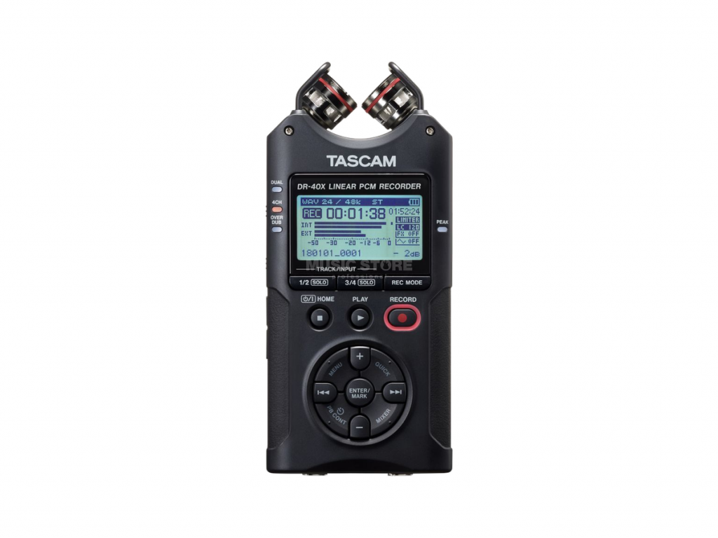 Tascam DR40-X Aufnahmegerät